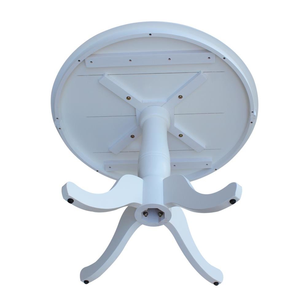 36" Round Top Pedestal Table - 28.9"H