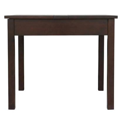 Lift-Top Coffee Table in Rich Mocha with Hidden Storage and Wipe-Clean Finish