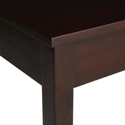 Lift-Top Coffee Table in Rich Mocha with Hidden Storage and Wipe-Clean Finish