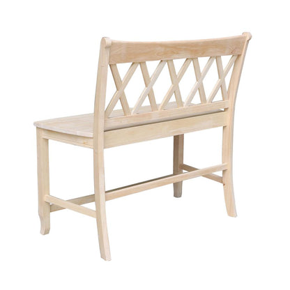 Double X-Back Bench - 24" Seat Height- 557158