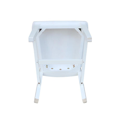 Set of Two San Remo Splatback Chairs, White