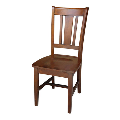 San Remo Splatback Chair, Espresso