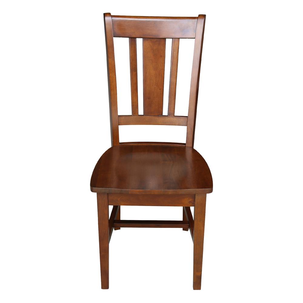 San Remo Splatback Chair, Espresso