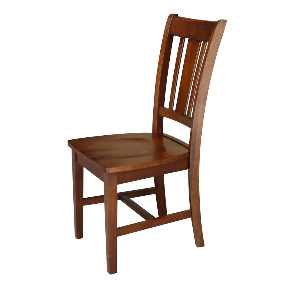 San Remo Splatback Chair, Espresso