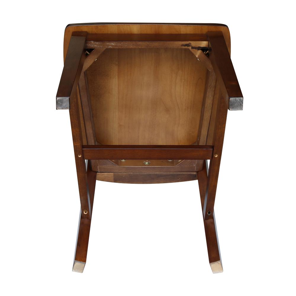 San Remo Splatback Chair, Espresso