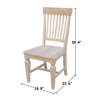 Slat Back Chair- 72419