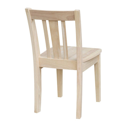 Set of Two San Remo Juvenile Chairs, Unfinished