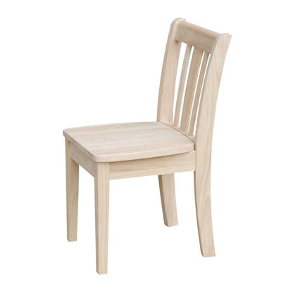 Set of Two San Remo Juvenile Chairs, Unfinished
