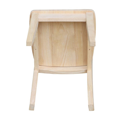 Set of Two San Remo Juvenile Chairs, Unfinished