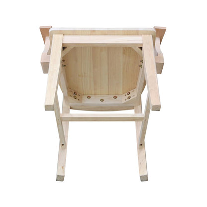 Ava Arm Chair in Unfinished