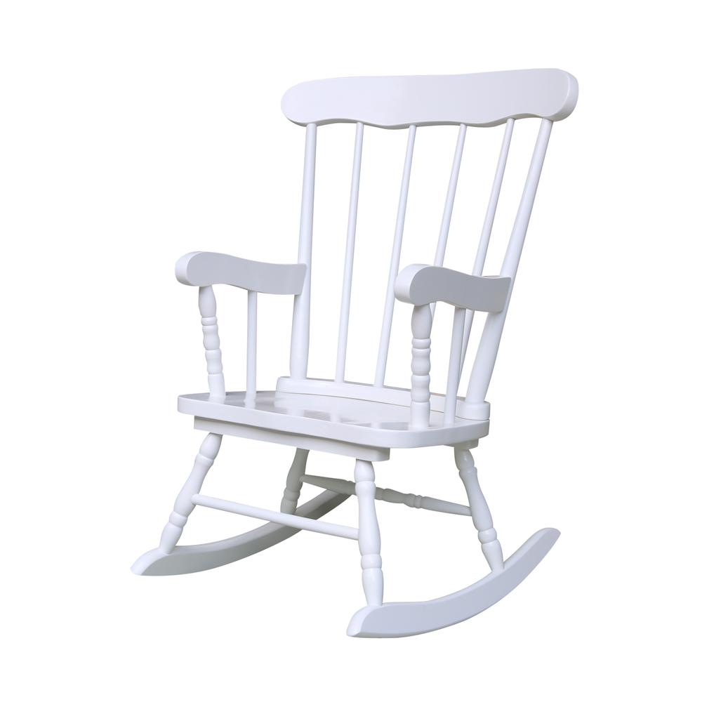 Juvenile Rocker, White
