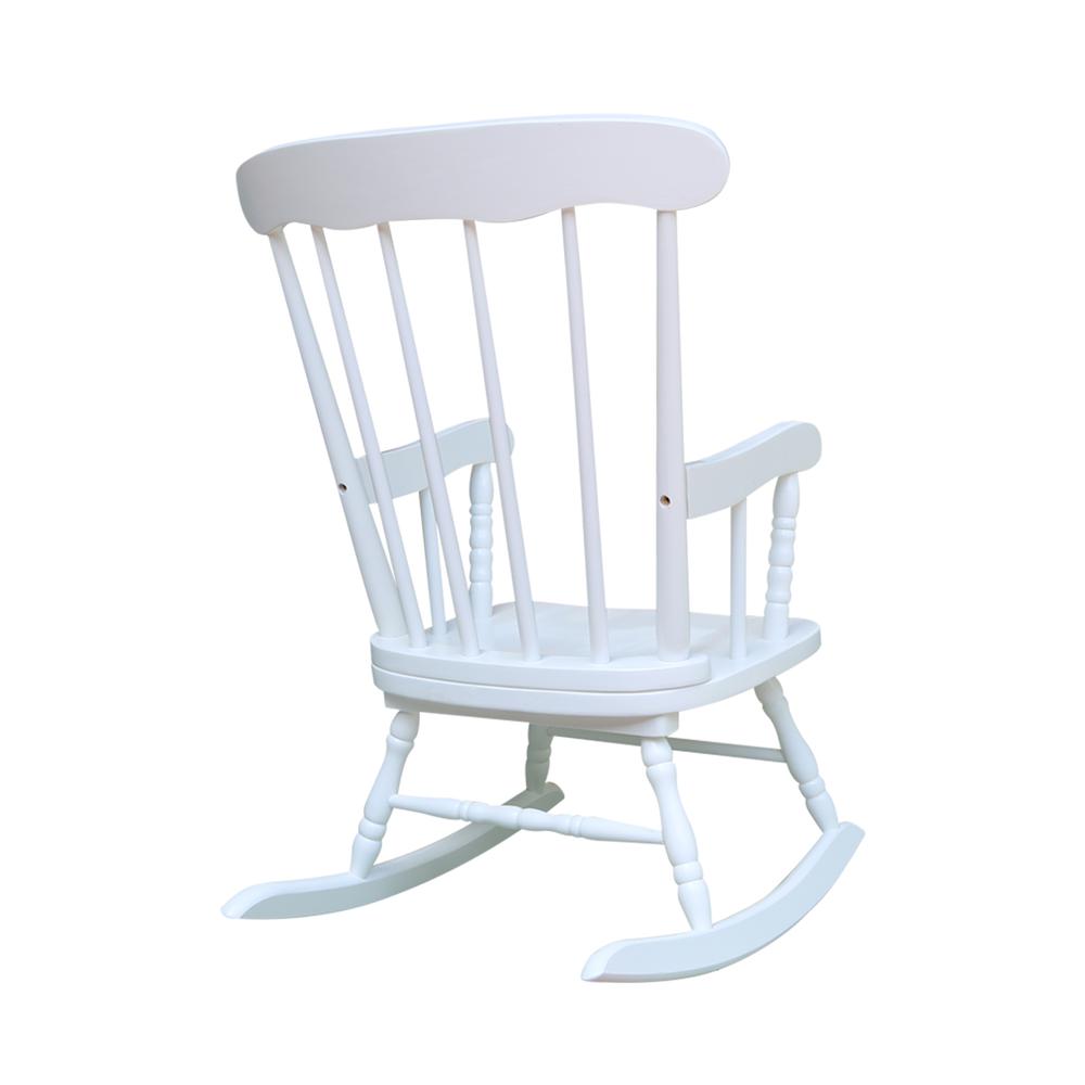 Juvenile Rocker, White