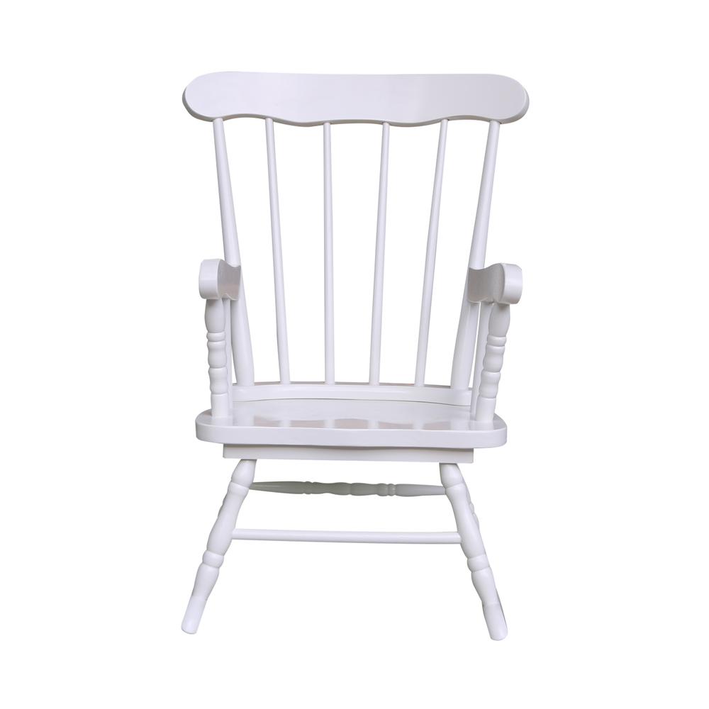 Juvenile Rocker, White