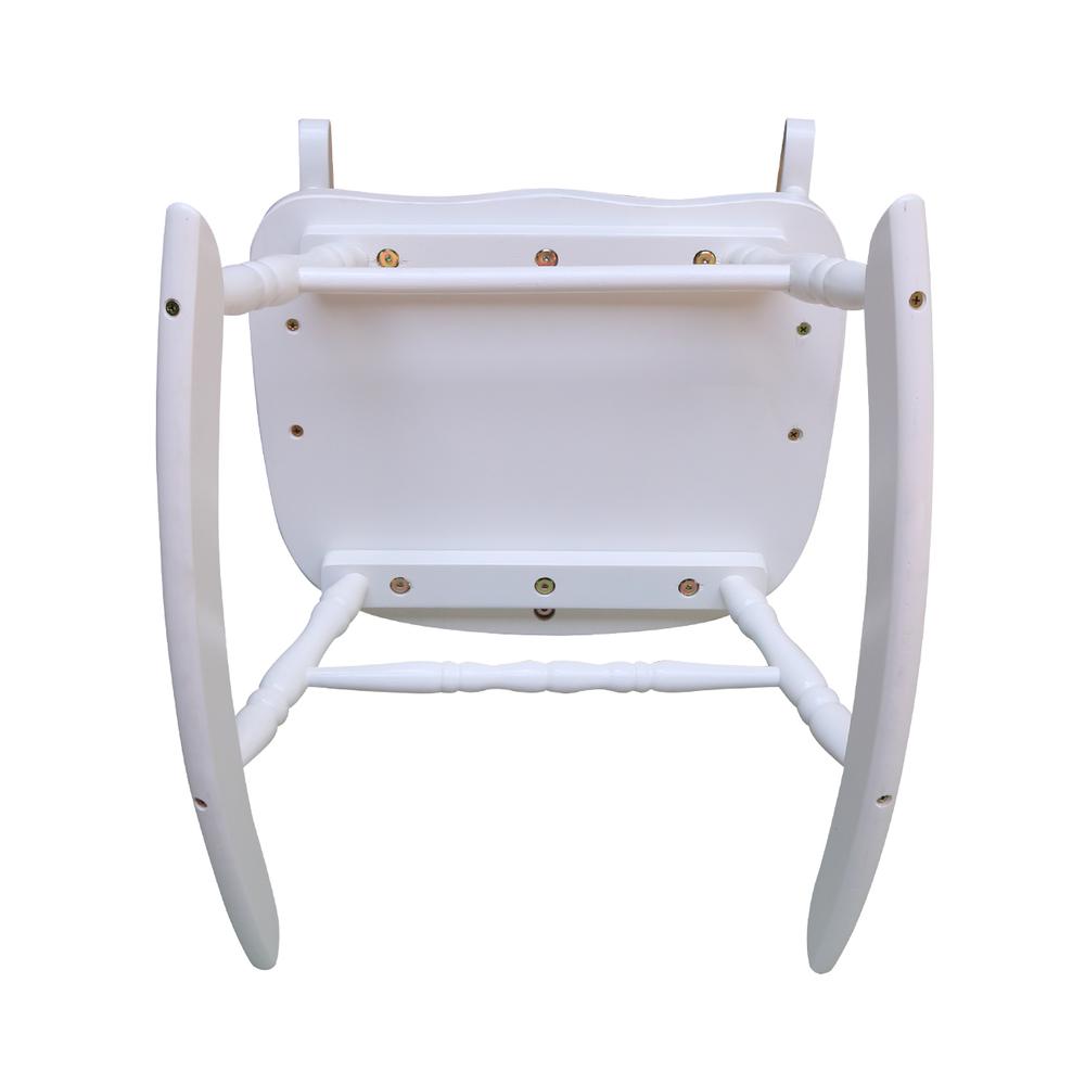 Juvenile Rocker, White