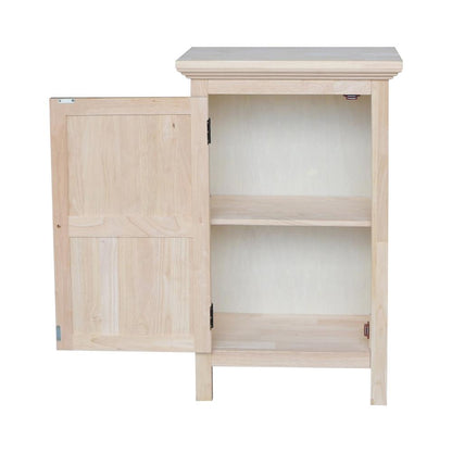 Single Jelly Cabinet - 36"H, Unfinished