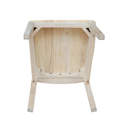 Set of Two Fanback Chair s, Unfinished