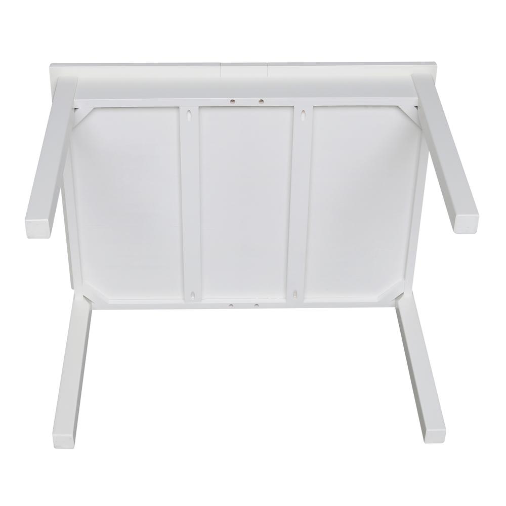 Mission Juvenile Table , White