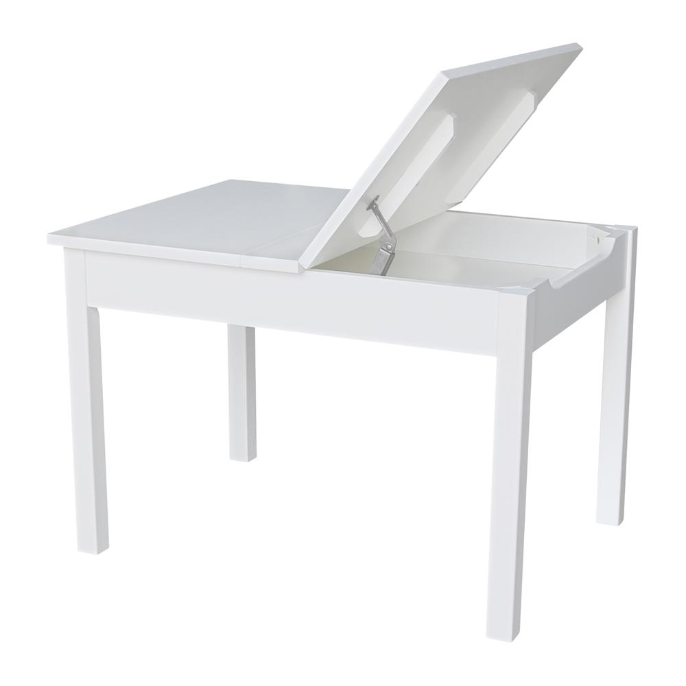 Mission Juvenile Table , White