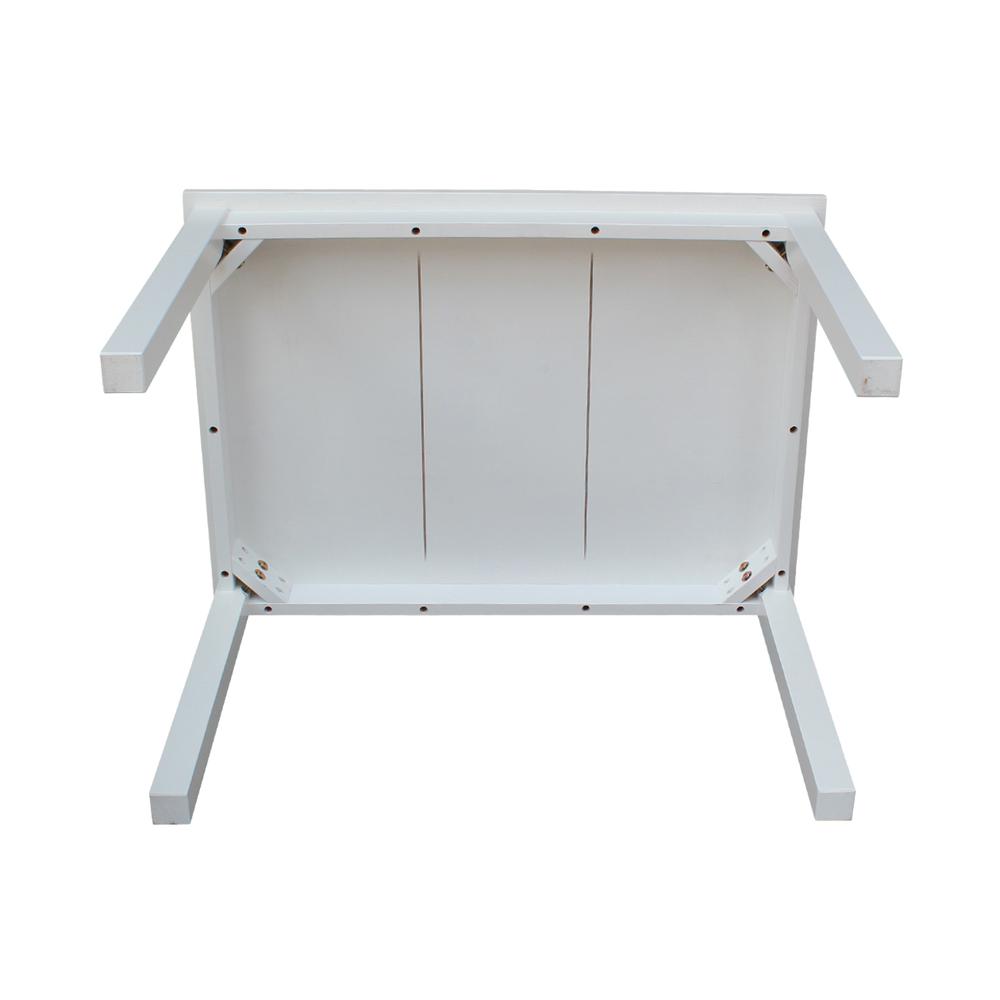 Mission Juvenile Table , White