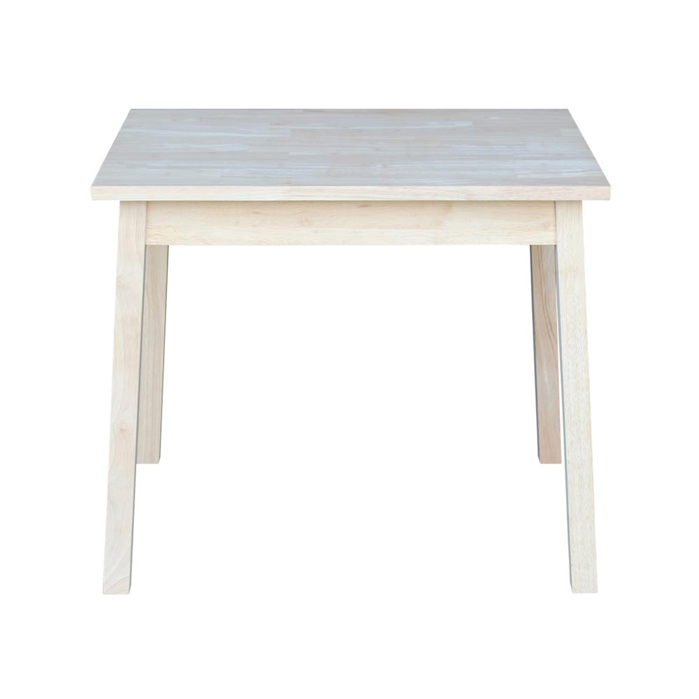 Child's Table, Unfinished