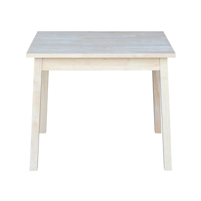 Child's Table, Unfinished