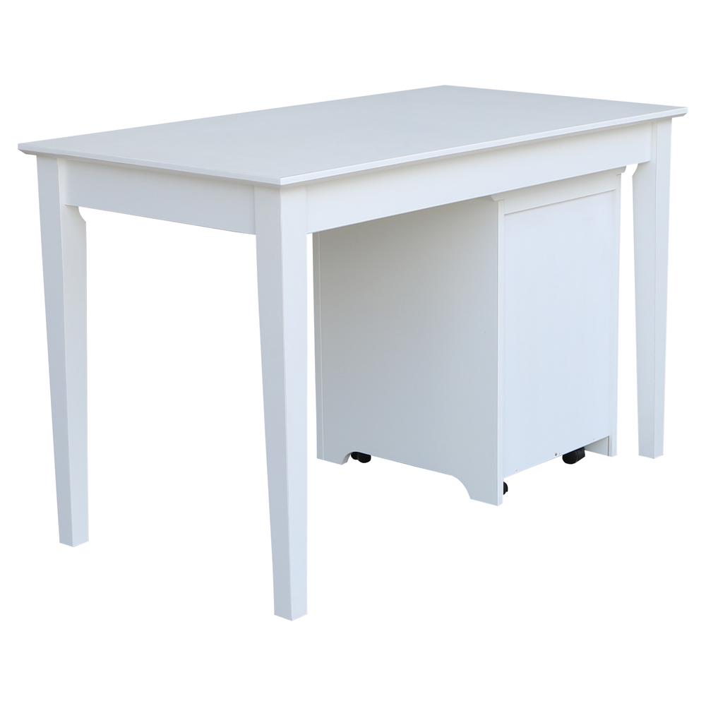 Two drawer File Cabinet, Unfinished
