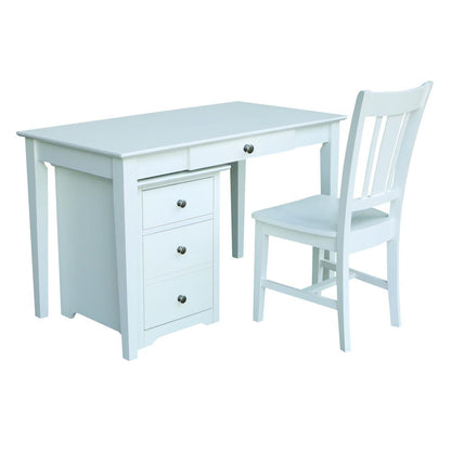 Two drawer File Cabinet, Unfinished