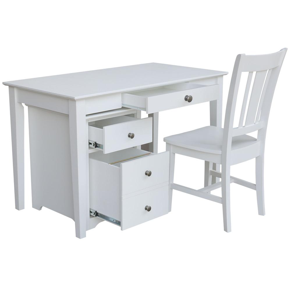Two drawer File Cabinet, Unfinished