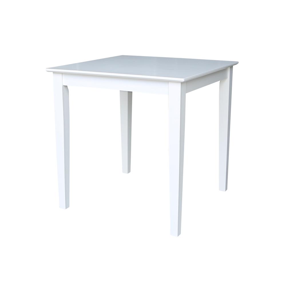 Solid Wood Top Table - Dining Height
