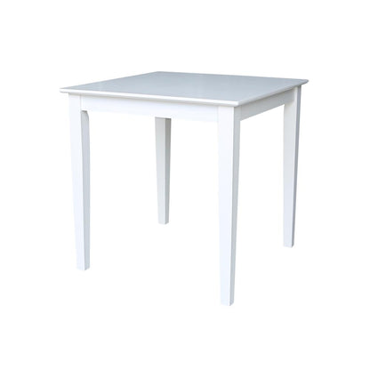 Solid Wood Top Table - Dining Height