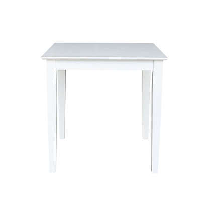 Solid Wood Top Table - Dining Height