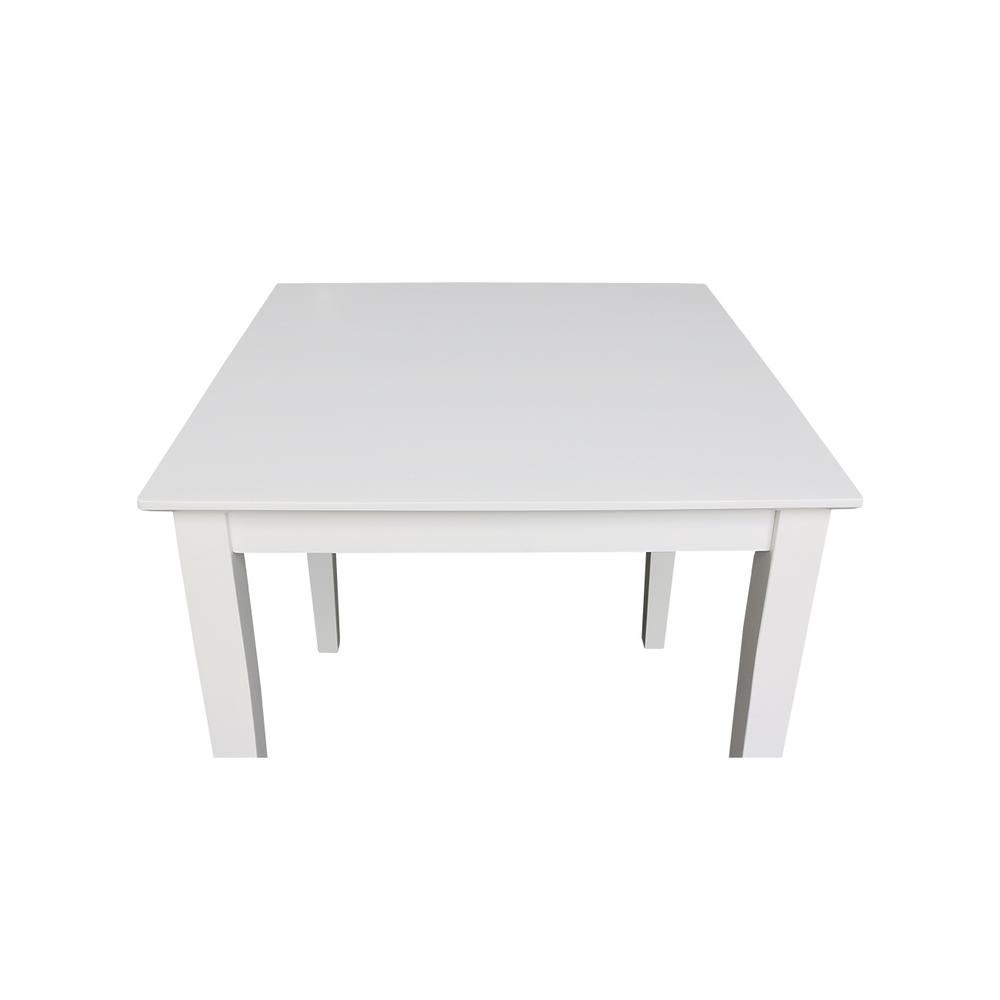 Solid Wood Top Table - Dining Height