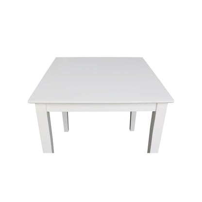 Solid Wood Top Table - Dining Height