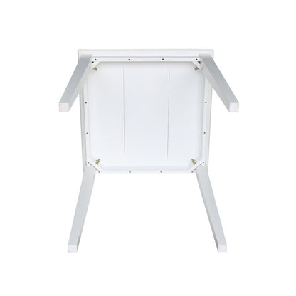 Solid Wood Top Table - Counter Height