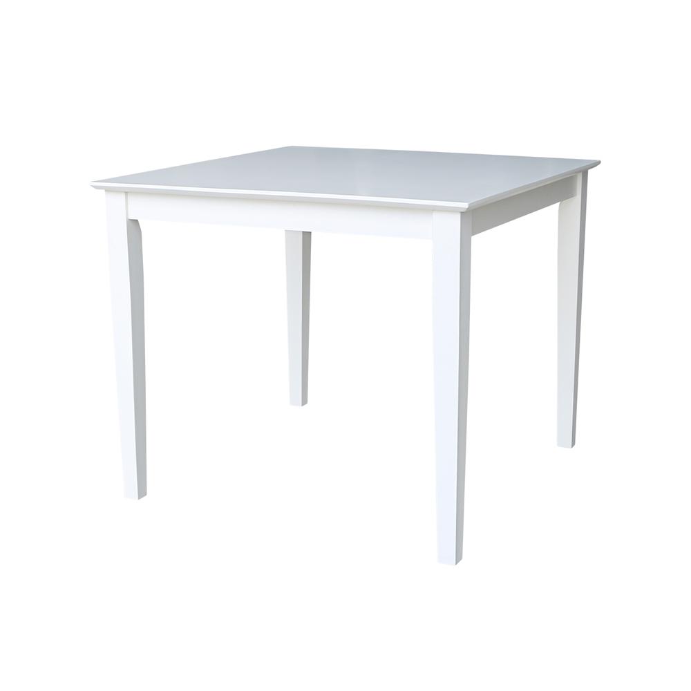Solid Wood Top Table - Dining Height