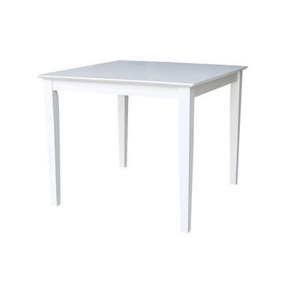 Solid Wood Top Table - Dining Height
