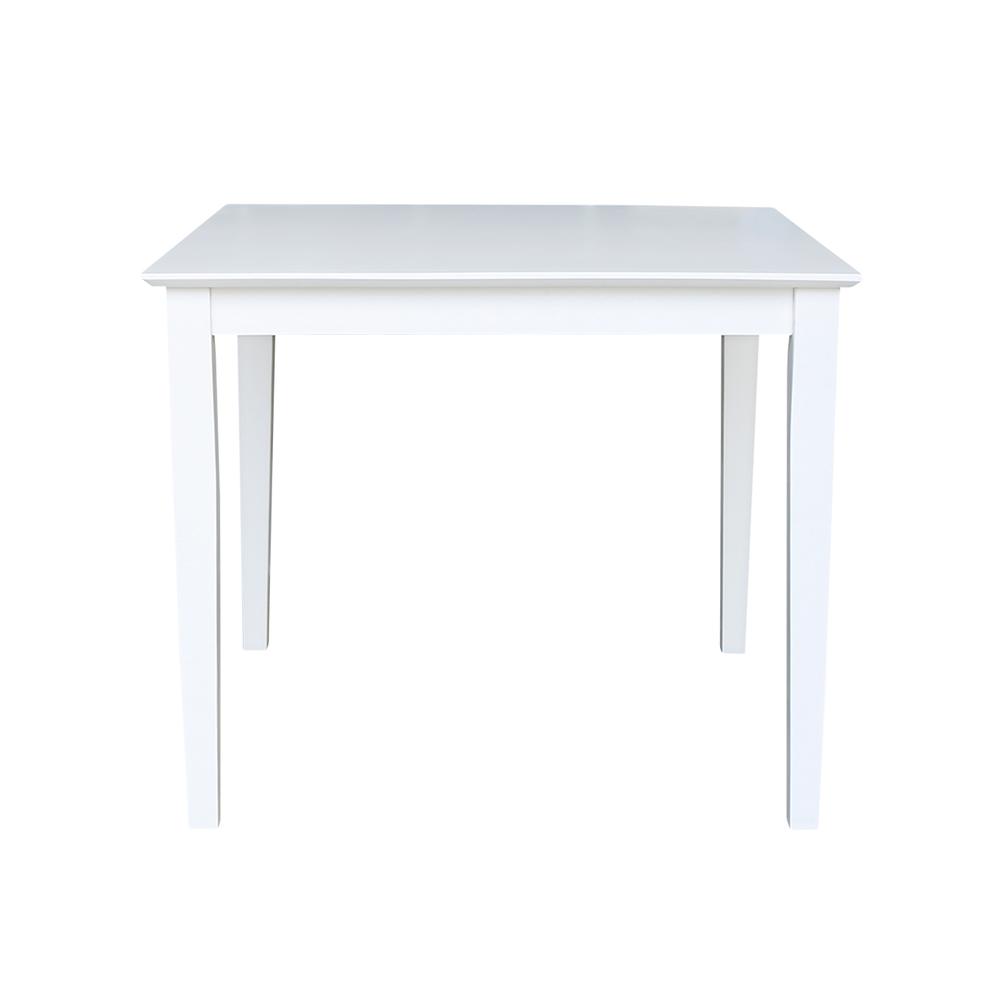 Solid Wood Top Table - Dining Height
