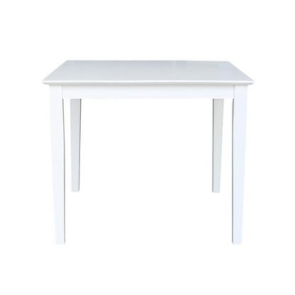 Solid Wood Top Table - Dining Height