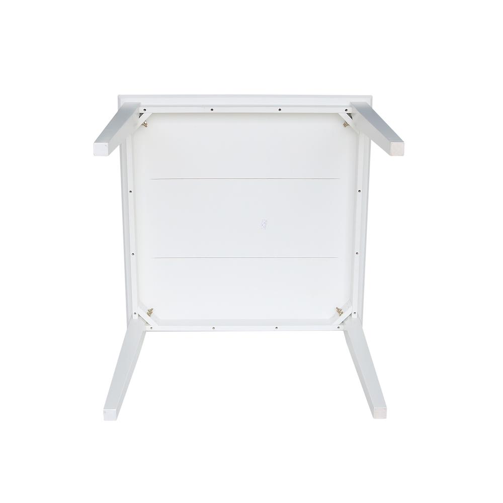 Solid Wood Top Table - Dining Height