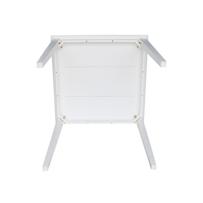 Solid Wood Top Table - Counter Height