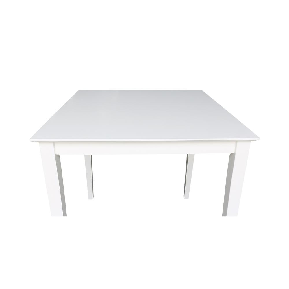 Solid Wood Top Table - Counter Height