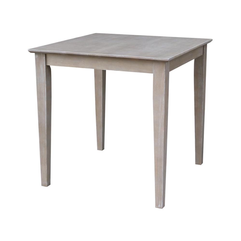 Solid Wood Top Table - Dining Height