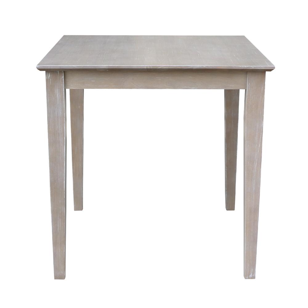 Solid Wood Top Table - Dining Height