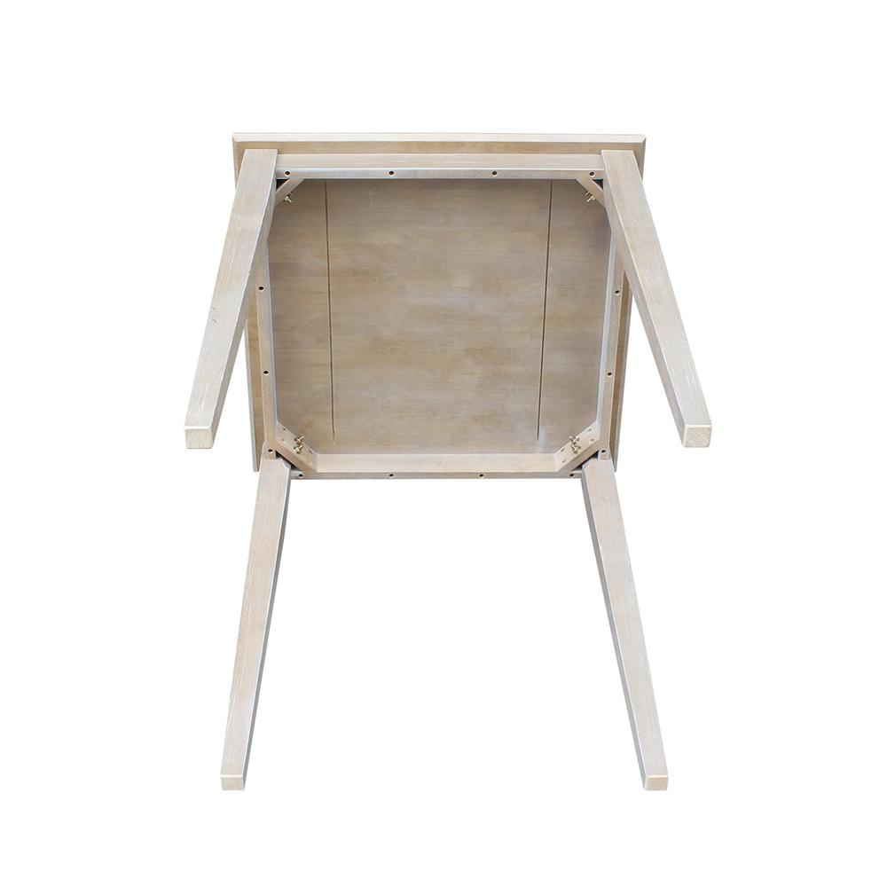 Solid Wood Top Table - Counter Height