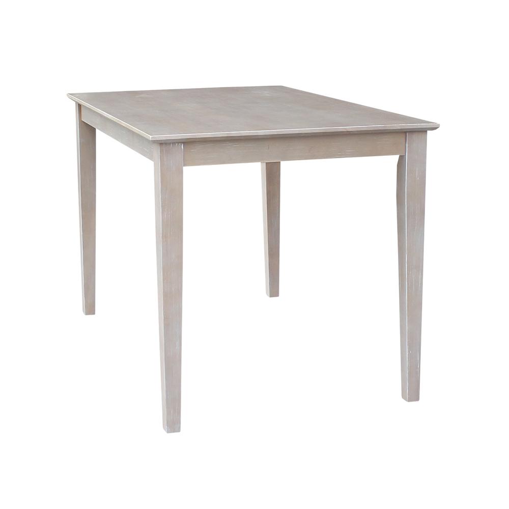 Solid Wood Top Table - Dining Height