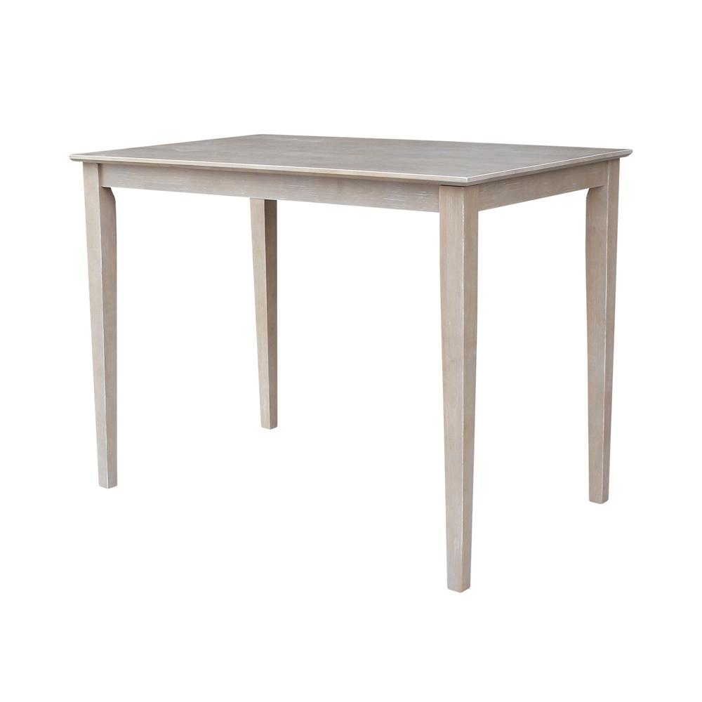 Solid Wood Top Table - Counter Height