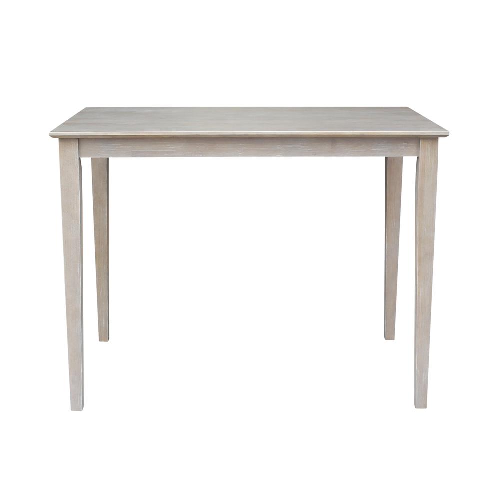 Solid Wood Top Table - Counter Height