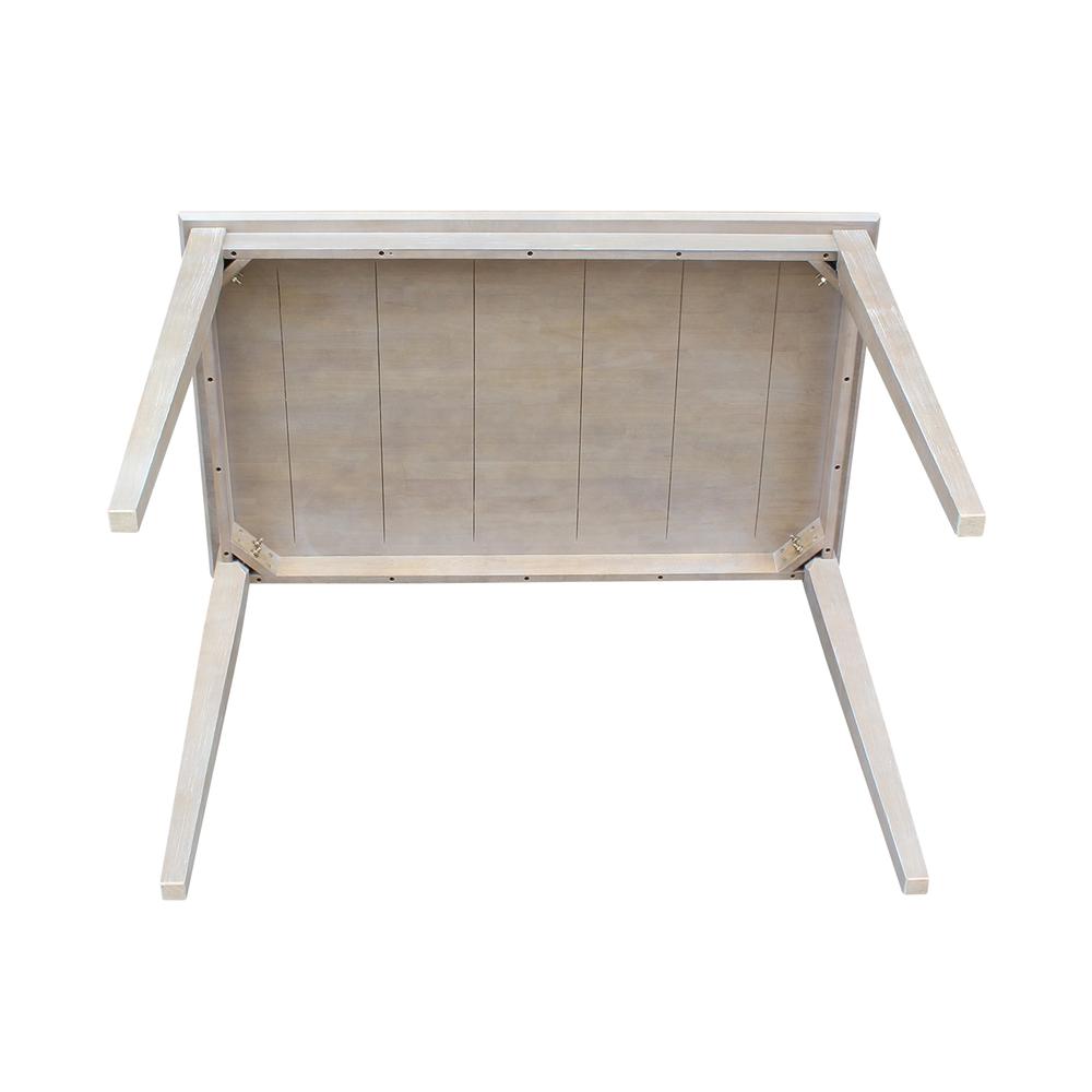 Solid Wood Top Table - Counter Height