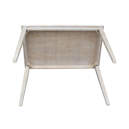 Solid Wood Top Table - Counter Height