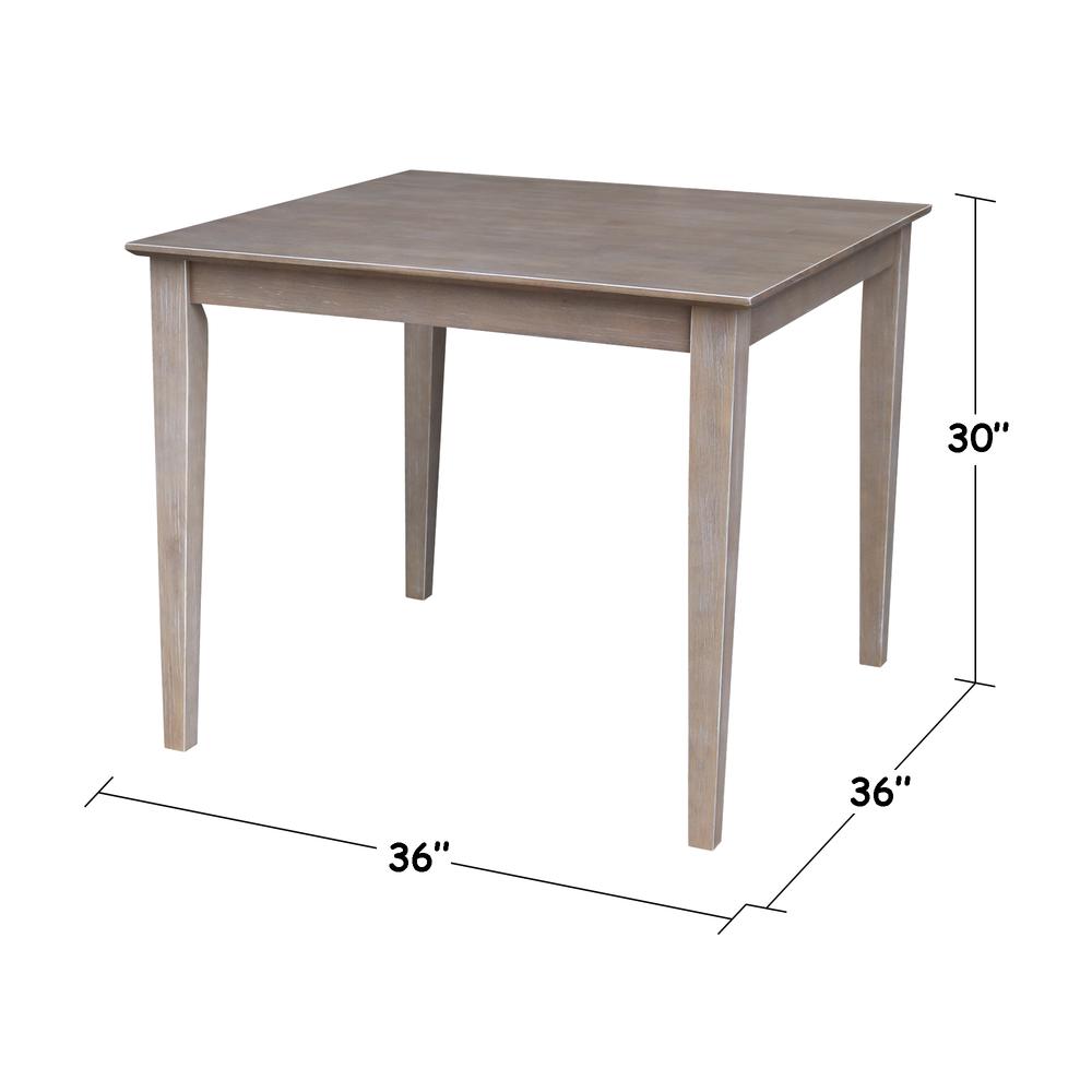 Solid Wood Top Table - Dining Height